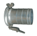 FC21212 Dixon 12" Type A (Agri-Lock) Quick Connect Fitting - Female with Hose Shank with Gasket - Galvanized Steel