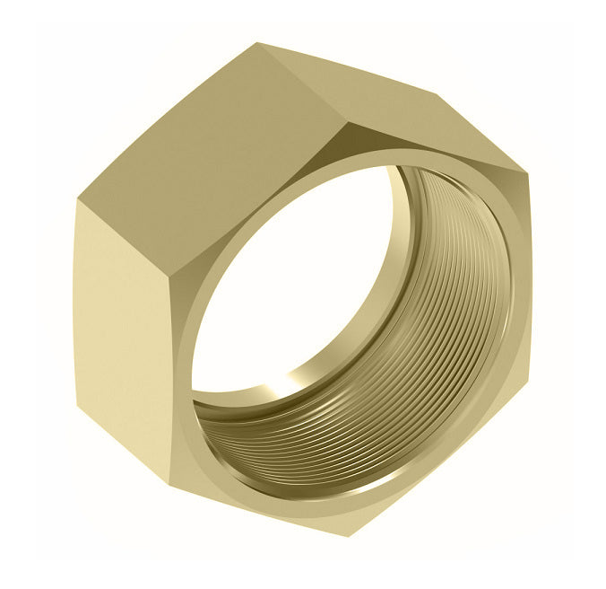 FC2326-16B Aeroquip by Danfoss | ORS/BR Nut Adapter | -16 Female O-Ring Face Seal x -16 Braze End | Brass