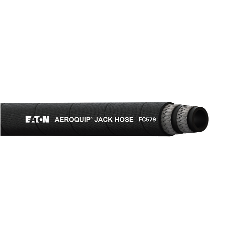 FC579-06 Eaton Aeroquip 10,000 PSI Double Wire Braid Jack Hose with DURA-TUFF cover