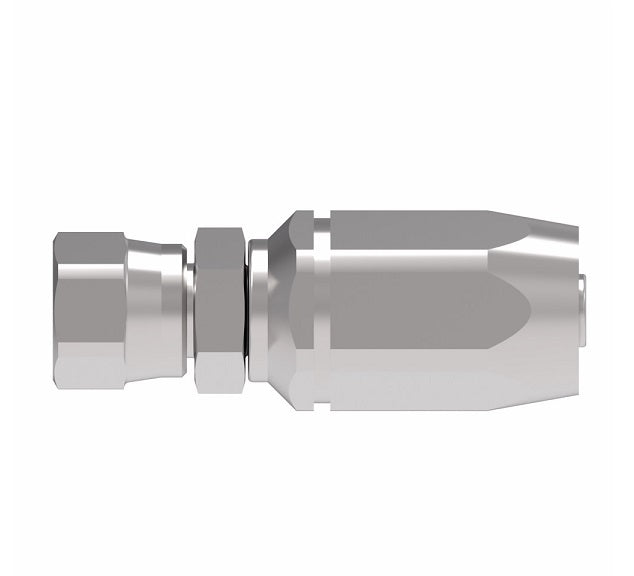 FC5988-0606S Aeroquip by Danfoss | Female 37° JIC Swivel 100R2 TTC Reusable Hose Fitting | FC Series | -06 Female 37° JIC Swivel x -06 Reusable Hose End | Steel