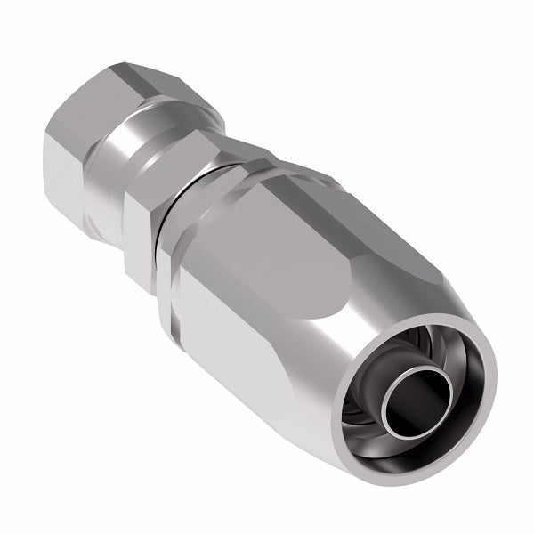 FC5988-0404S Aeroquip by Danfoss | Female 37° JIC Swivel 100R2 TTC Reusable Hose Fitting | FC Series | -04 Female 37° JIC Swivel x -04 Reusable Hose End | Steel