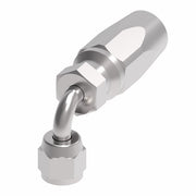 FC7992-0808S Aeroquip by Danfoss | 1 Wire TTC Female 37° JIC Swivel Short Drop 90° Elbow 100R1 Style Reusable Hose Fitting for Braided Hydraulic Hose | FC Series | -08 Female 37° JIC Swivel x -08 Reusable Hose End | Steel