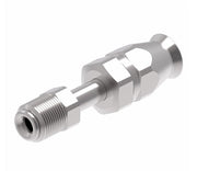 FC9062-0404S Aeroquip by Danfoss | Male SAE Inverted Flare Super Gem PTFE Reusable Hose Fitting | FC Series | -04 Male SAE Inverted Flare x -04 Reusable Hose End | Steel