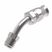 FC9063-1010S Aeroquip by Danfoss | Male SAE Inverted Flare 45° Elbow Super Gem PTFE Reusable Hose Fitting | FC Series | -10 SAE Male SAE Inverted Flare x -10 Reusable Hose End | Steel