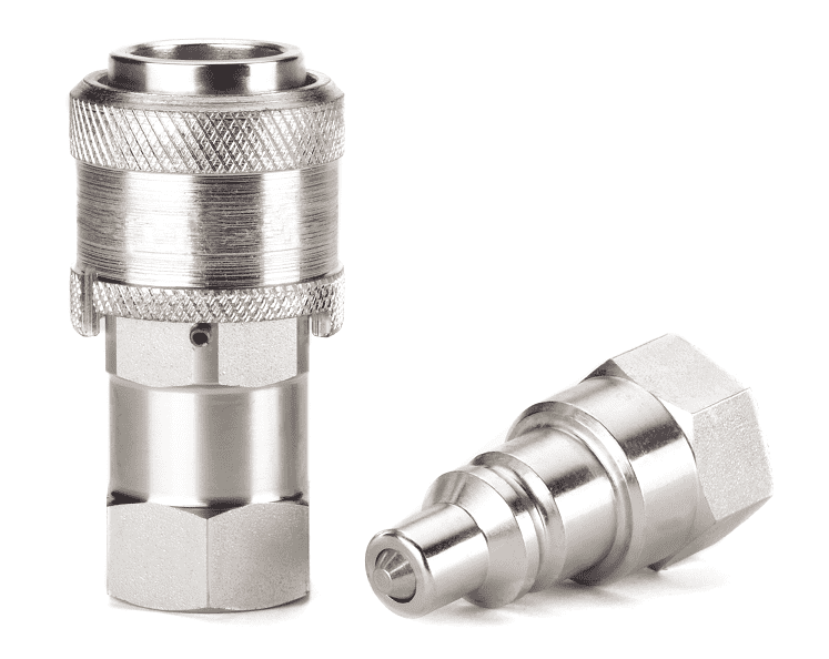 FD35-1006-06-06 Eaton FD35 Series Complete - 9/16-18 Female SAE O-Ring, Valved Quick Disconnect Coupling - Steel