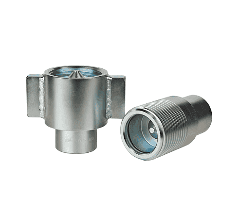 FD85-1000-16-16 Eaton FD85 Series Complete Thread to Connect 1 11-1/2 Female NPTF Quick Disconnect Coupling Steel