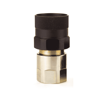 FD96-1004-12-16 Eaton FD96 Series High Pressure 11/16-12 UN Female SAE O-Ring Female Socket (1" Body) Quick Disconnect Coupling - Steel
