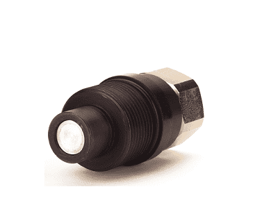 FD96-1005-08-06 Eaton FD96 Series High Pressure 3/4-16 UNF Female SAE O-Ring Male Plug (3/8" Body) Quick Disconnect Coupling - Steel