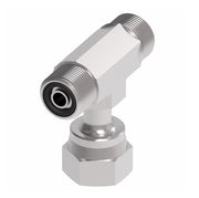 FF1857T1616S Aeroquip by Danfoss | ORS Male/ORS Male/ORS Female Branch Tee Adapter | -16 Male O-Ring Face Seal x -16 Male O-Ring Face Seal x -16 Female O-Ring Face Seal | Steel