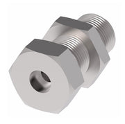FF1922T0606S Aeroquip by Danfoss | ORS Bulkhead Male / Braze Adapter | -06 Male O-Ring Face Seal Bulkhead x -06 Braze End | Steel