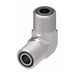 FF2035T0604S Aeroquip by Danfoss | ORS Male/ORS Male 90° Elbow Adapter | -06 Male O-Ring Face Seal x -04 Male O-Ring Face Seal | Steel
