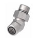 FF2068T1612S Aeroquip by Danfoss | ORS/SAE O-Ring Boss (adj.) 45° Elbow Adapter | -16 Male O-Ring Face Seal x -12 Male SAE O-Ring Boss | Steel
