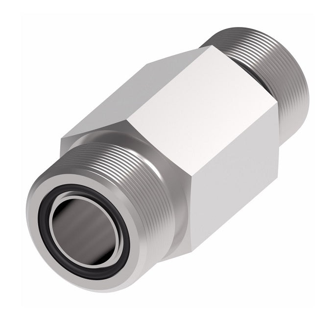 FF2211T1212S Aeroquip by Danfoss | ORS/SAE O-Ring Boss Adapter | -12 Male O-Ring Face Seal x -12 Male SAE O-Ring Boss | Steel
