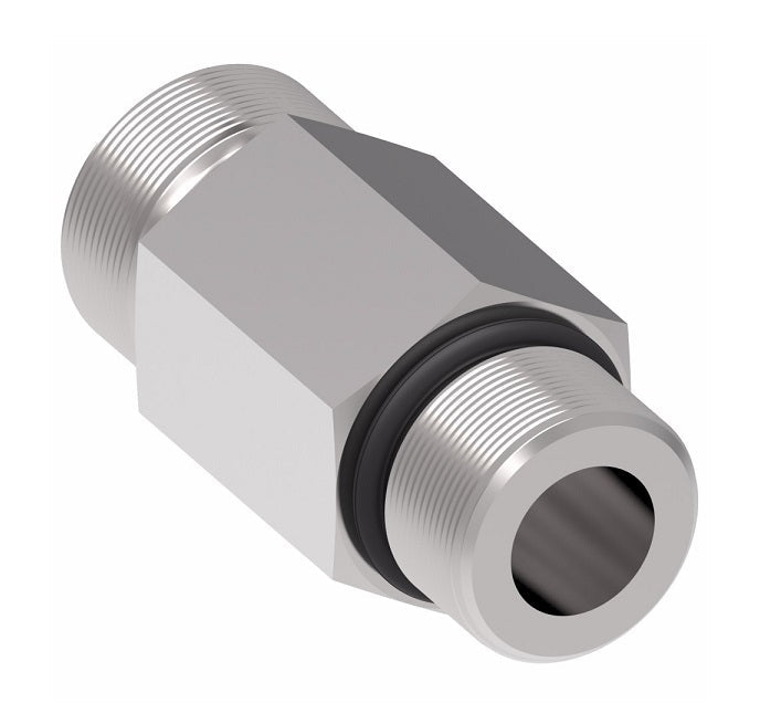 FF2211T1212S Aeroquip by Danfoss | ORS/SAE O-Ring Boss Adapter | -12 Male O-Ring Face Seal x -12 Male SAE O-Ring Boss | Steel