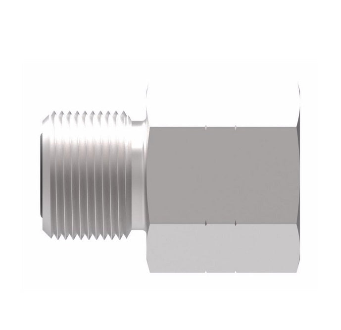 FF2281T0610S Aeroquip by Danfoss | ORS/ORS Reducer Adapter | -06 Male O-Ring Face Seal x -10 Female O-Ring Face Seal | Steel