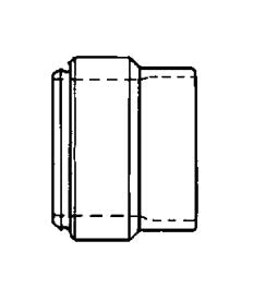 FF9173-16S Aeroquip by Danfoss | Ferrule for Flareless Tube Fittings | Style A  | -16 Size | Steel