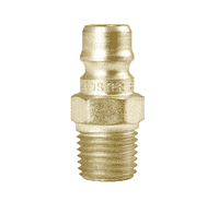 FH22MB ZSi-Foster Quick Disconnect FIH Series Unvalved Plug 1/4" MPT - Brass