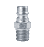 FH44M ZSi-Foster Quick Disconnect FIH Series Unvalved Plug 1/2" MPT- Steel