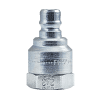 FHP2F2-101 ZSi-Foster Quick Disconnect FH Series Two Way Valved Plug 1/4" FPT - Steel w/Viton Seal