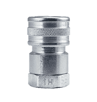 BLFIS4F4 ZSi-Foster Quick Disconnect FIH Series One Way Valved Socket 1/2" FPT - Ball Lock, Steel