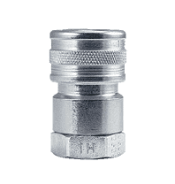 FIS3F3 ZSi-Foster Quick Disconnect FIH Series One Way Valved Socket 3/8" FPT - Steel 
