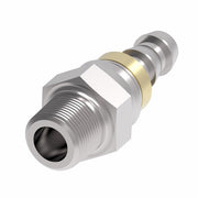 FJ9068-0606S Aeroquip by Danfoss | Male Pipe Swivel Socketless Reusable Hose Fitting | FJ Series | -06 Male Pipe Swivel x -06 Push-On Hose Barb | Steel