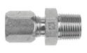 FLC2404-05-04 Dixon Steel Flareless Bite Fitting - 5/16" Male Tube OD x 1/4" Male NPTF Adapter