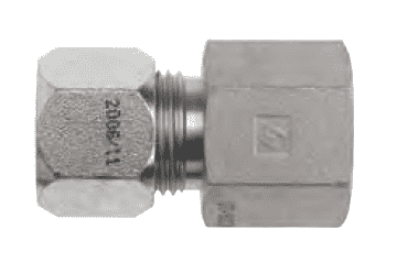 FLC2405-16 Dixon Steel Flareless Bite Fitting - 1" Male Tube OD x 1" Female NPTF Adapter