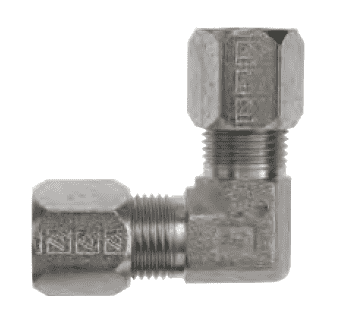 FLC2500-10 Dixon Steel Flareless Bite Fitting - Male Union 90 deg. Elbow - 5/8" Tube OD
