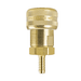 FM5705 ZSi-Foster Quick Disconnect 1-Way Automatic Socket - 3/8" ID - Brass - Hose Stem