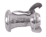 FMR318108 Dixon Type B (Bauer Style) Quick Connect Fitting - 10" Female x 8" Male Reducer with Gasket - Galvanized Steel