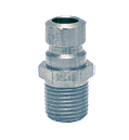 FP252S ZSi-Foster Quick Disconnect FJT Series - 1/4" Plug - 1/4" MPT -Steel