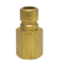 FP352FB ZSi-Foster Quick Disconnect FJT Series - 3/8" Plug - 1/4" FPT - Brass