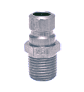 FP352S ZSi-Foster Quick Disconnect FJT Series - 3/8" Plug - 1/4" MPT - Steel