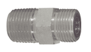 FS2404-6-6 Dixon Zinc Plated Steel 11/16"-16 Male Flat Face x 3/8"-18 Male NPTF Connector