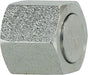 FSO304C24 (FSO304-C-24) Midland Hydraulic Cap - 1-1/2" Tube O.D - 2-12 Face Seal Thread - Steel