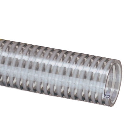 F100X100 Kuriyama Tigerflex F Series Heavy Duty PVC Tiger Suction Hose - 1" - 100ft