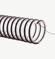 7-Flex-Tube-FlexStat-50 Flexaust Flex-Tube FlexStat 7 inch Fume, Dust, and Material Handling Duct Hose - 50ft