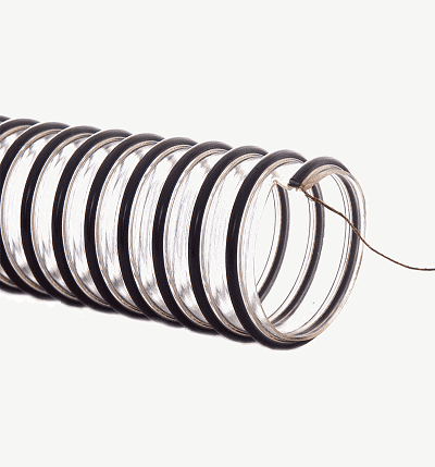 2-Flex-Tube-FlexStat-50 Flexaust Flex-Tube FlexStat 2 inch Fume, Dust, and Material Handling Duct Hose - 50ft