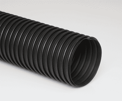 10-Flex-Tube-TR-25 Flexaust Flex-Tube TR 10 inch Fume and Dust Duct Hose - 25ft