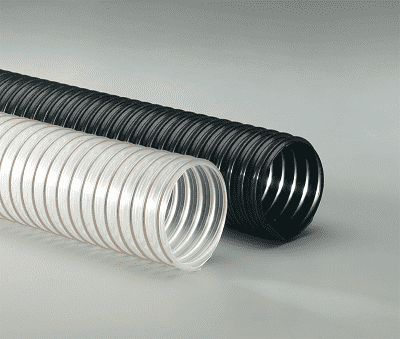 12-Flx-Thane-MD-25 Flexaust Flx-Thane MD 12 inch Material Handling Duct Hose - 25ft