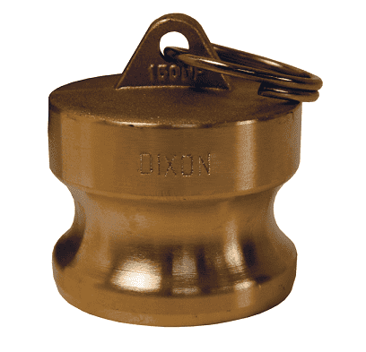 G400-DP-BR Dixon 4" ASTMC38000 Forged Brass Global Type DP Dust Plug