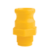 GHMT075F Banjo Polypropylene Garden Hose Fitting - Yellow - Part F - 3/4" Male Adapter x 3/4" Male GHT