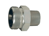 GM3 Dixon 1/2" Plated Steel GJ Boss Ground Joint Seal - Male Spud