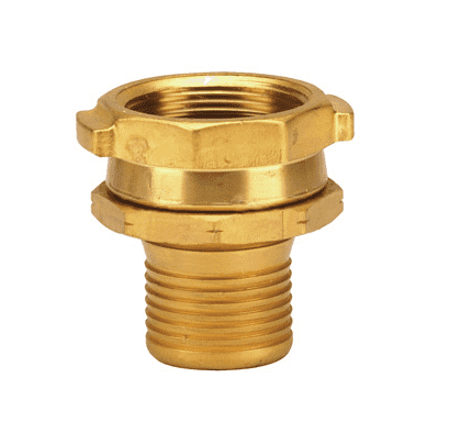 H5261 Dixon Brass Internally Expanded Permanent Coupling - Scovill Style - Female NPSH - 3" Hose ID