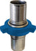 HAM206-400CR-SET Midland Crimplok Gasket Seal Hammer Union Fig 200/206 - 4" Hose Barb x 4" Hose Barb - Blue/Steel