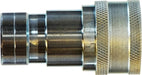 HNV34F (HNV-34-F) Midland Hydraulic Quick Disconnect - ISO-B Female Pipe Coupler - 3/4" Body Size - 3/4" Female NPT - Steel