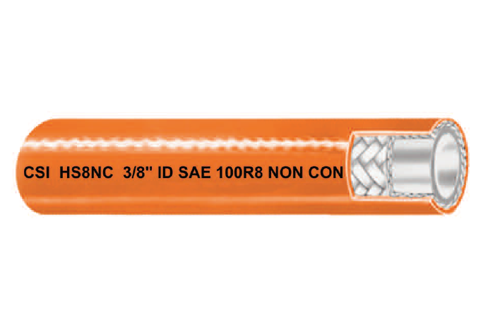 Couplamatic HS8NC Non-Conductive Thermoplastic Hydraulic Hose (SAE 100R8)