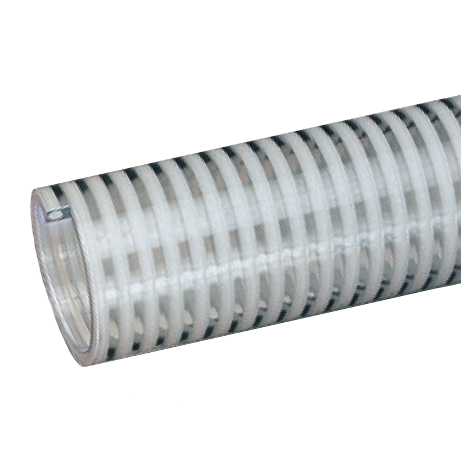 H250X100 Kuriyama Tigerflex H Series Standard Duty PVC Suction Hose - 2-1/2" - 100ft