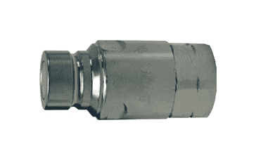 HT4OF6 Dixon 1/2" Steel Flush Face Hydraulic Quick-Connect SAE/ORB Plugs - 1-1/16"-12 ORB Thread